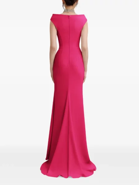 Gulerat rochie maxi Gemy Maalouf roz