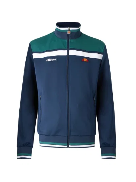 ELLESSE Hanorac VIGNOLA albastru închis / verde alb