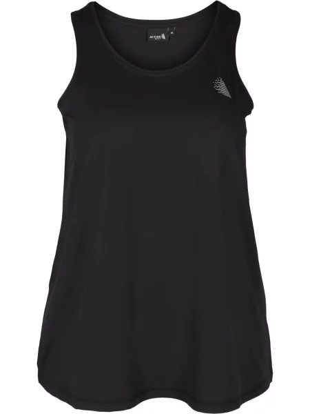 Active by Zizzi Sport top negru alb