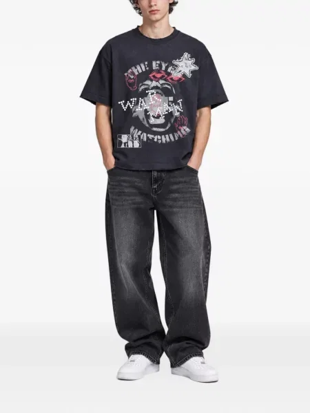 Tricou Warman zdrențuiți negru