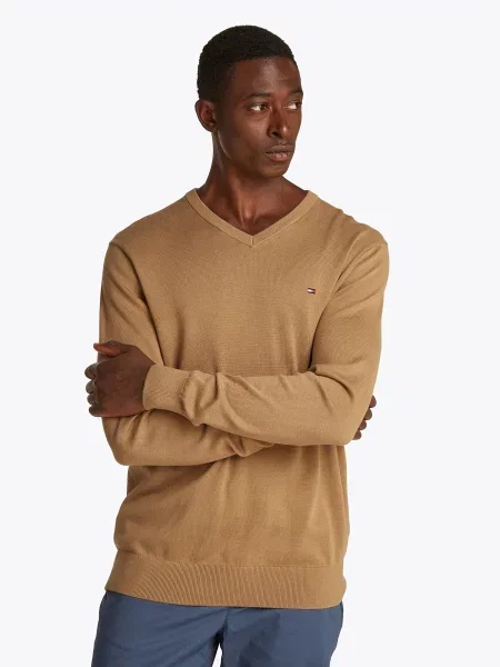 Tommy Hilfiger Pulover maro