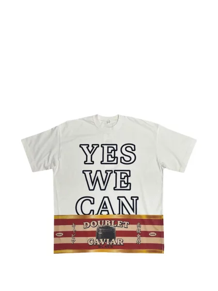 Tricou Doublet cu dungi alb