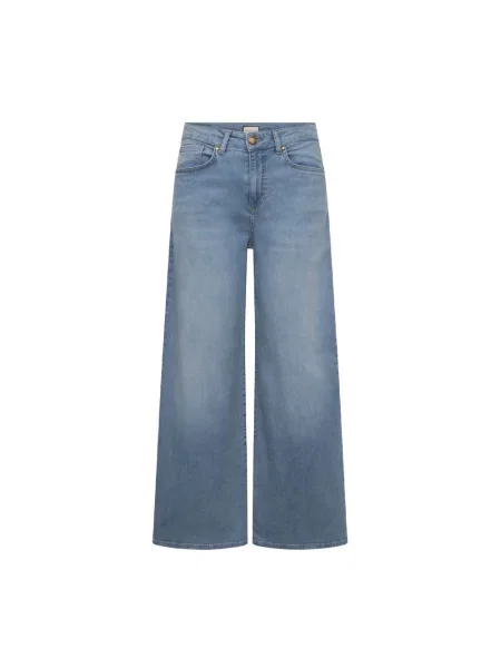 Szerokie jeansy Seductive niebieskie