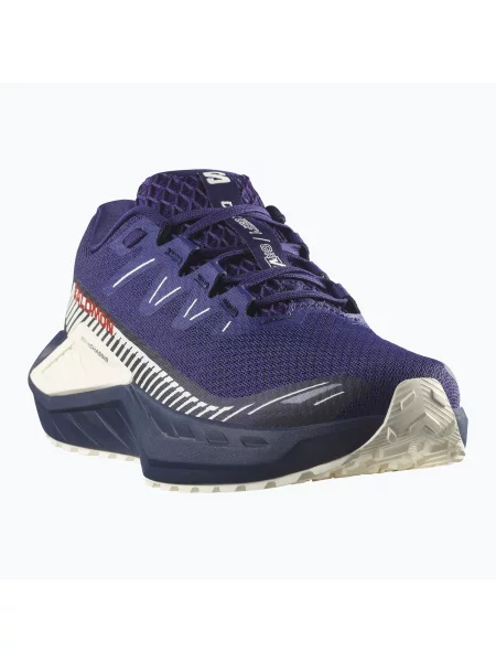 Кросівки для бігу Salomon DRX Defy Gravel astral aura/maritime blue/vanilla ice сині