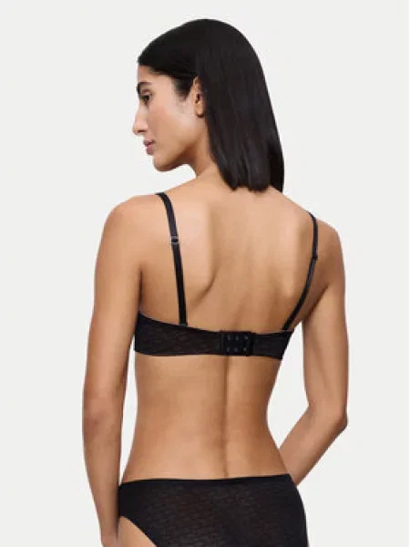 Triumph Grudnjak bardot Signature Sheer crna