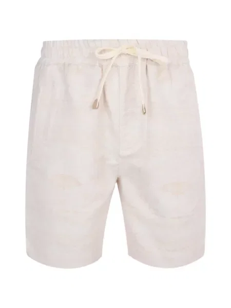 Pantaloni scurți Eleventy cu imagine cu model paisley cu cordon