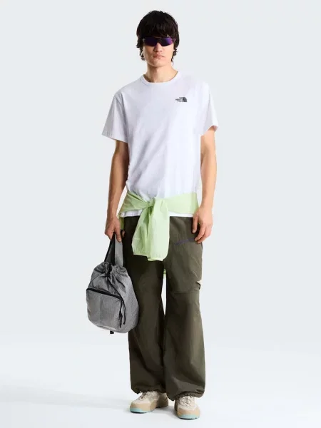 Футболка The North Face U NSE SLOPES RELAXED SHORT SLE білий