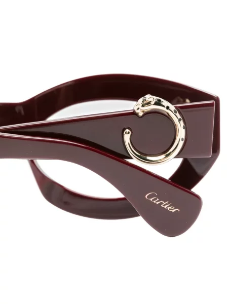 Ochelari de soare Cartier Eyewear roșu