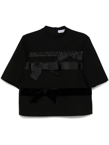 Tricou Dice Kayek cu funde negru
