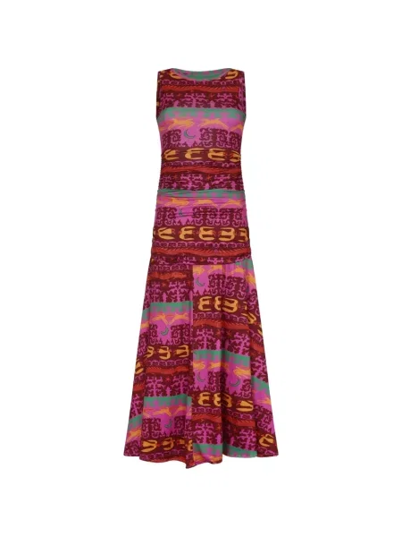 Rochie Carolina K cu imagine roșu