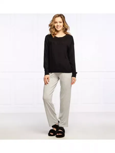 DKNY SLEEPWEAR Top de pijama negru