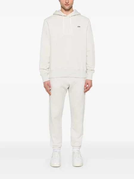 Pantaloni Autry din jerseu gri