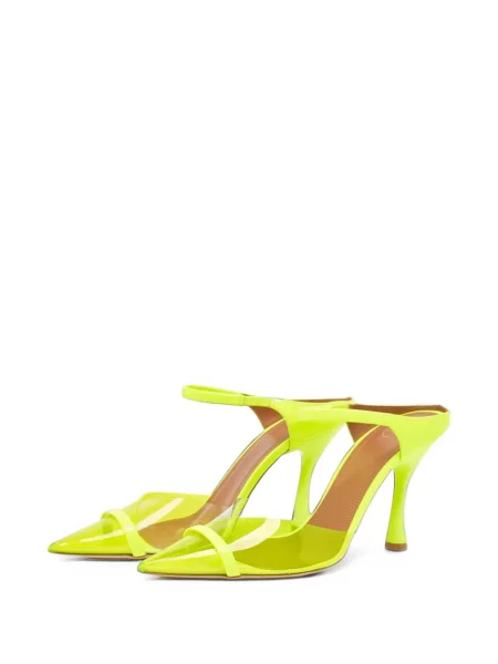 Papuci tip mules Malone Souliers din piele galben