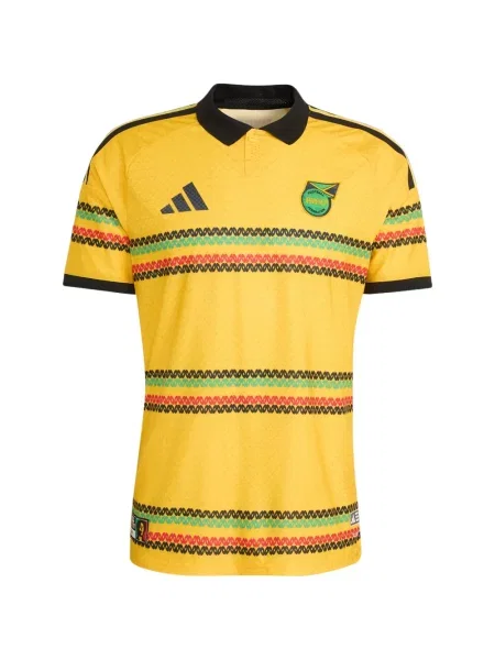 Cămașă Adidas din jerseu galben