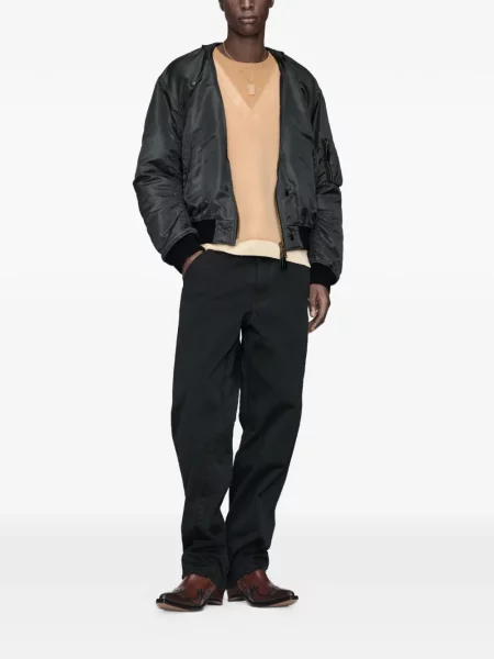 Reversibil geacă bomber Maison Margiela gri