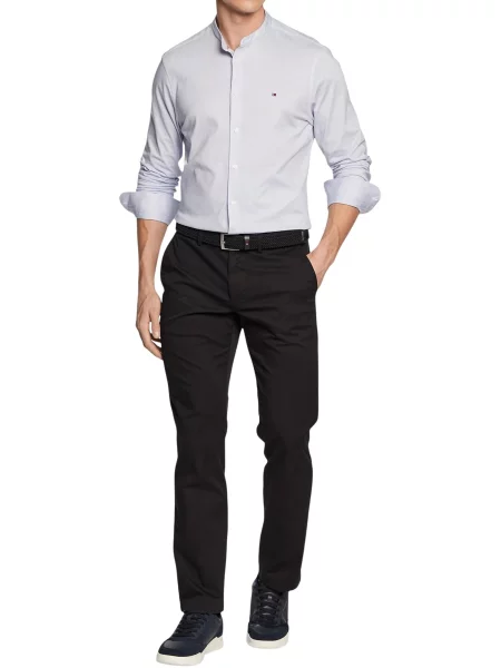 Spodnie Tommy Hilfiger czarne