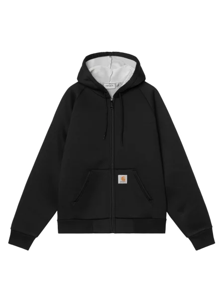Carhartt WIP Hanorac portocaliu / negru alb
