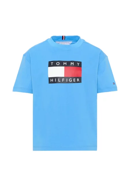 Koszulka dziecięca Tommy Hilfiger niebieska