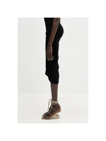 Rick Owens Lilies spódnica asymetryczna z czarna