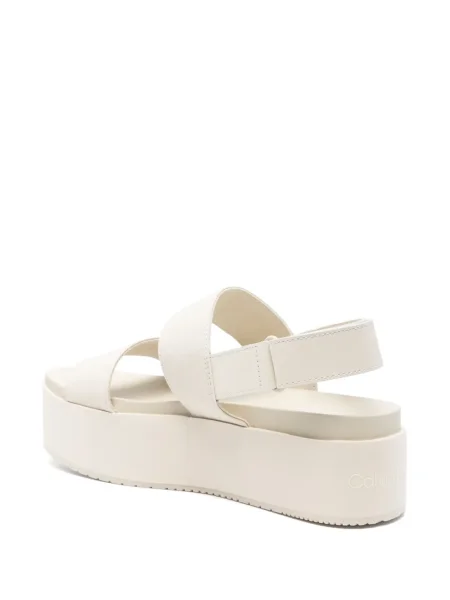 Sandale Calvin Klein Jeans din canvas