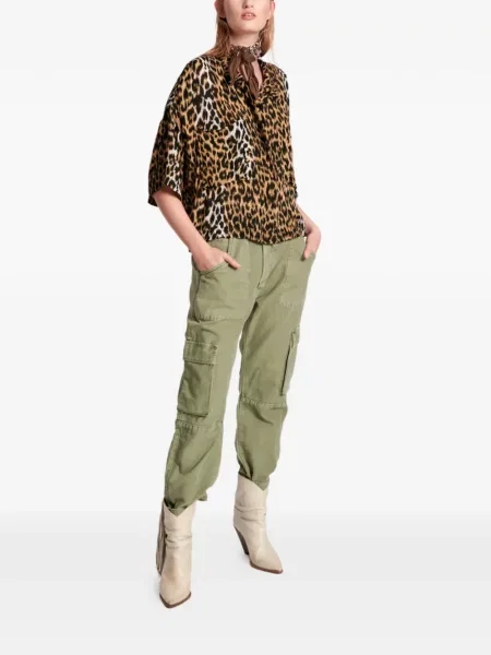 Pantaloni cargo One Teaspoon verde