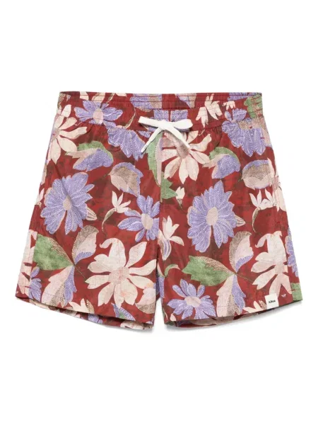 Kąpielówki Altea z nadrukiem brązowe