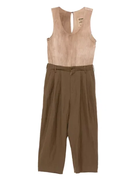 Cropp pantaloni Uma Wang plisate maro