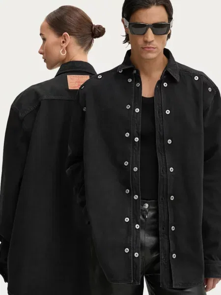 Pstryknąć koszula Y/project czarna