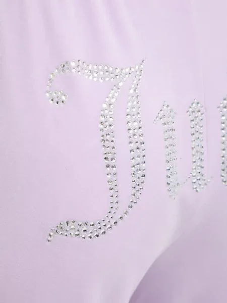 Juicy Couture штани flare велюрові TINA TRACK PANT