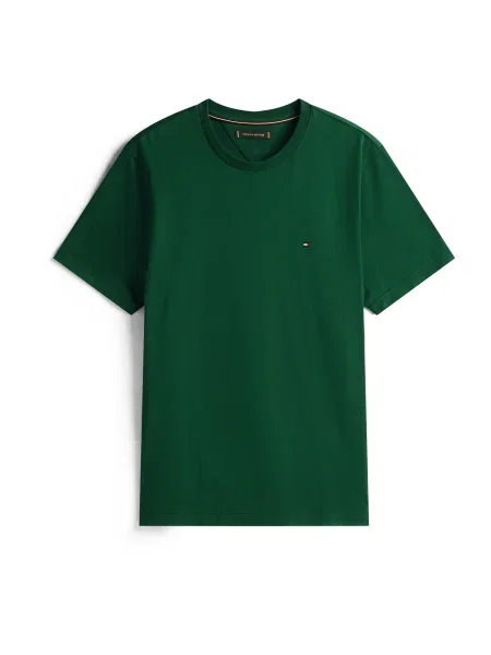 TOMMY HILFIGER Tricou ESS SEASONAL închis verde