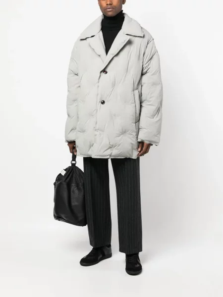 Paltas Maison Margiela izoliuoti pilka