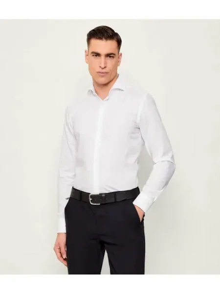BOSS BLACK Cămașă alb