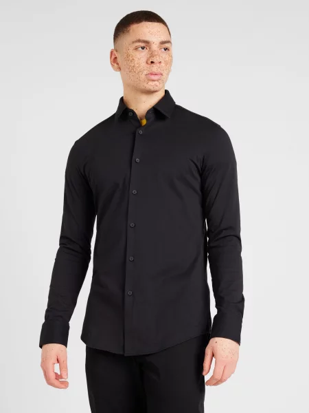 BOSS Black Košeľa P-HANK' čierna