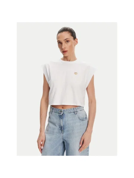 TWINSET Póló Regular Fit fehér