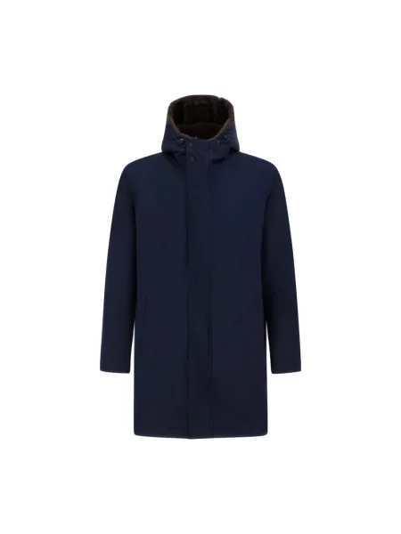 Parka Herno niebieska