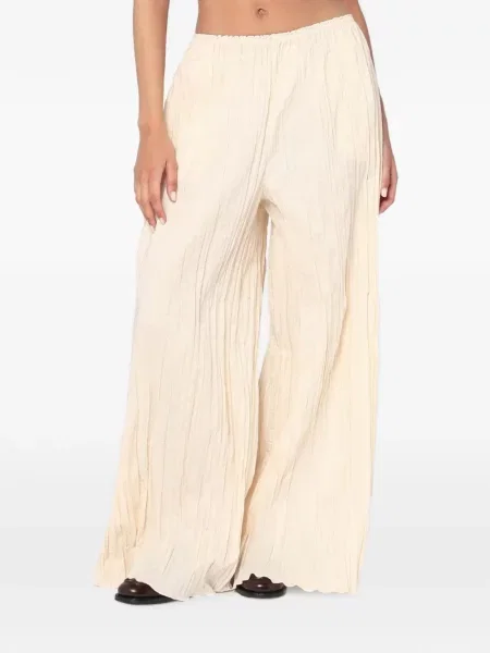 Pantaloni palazzo Mark Kenly Domino Tan maro