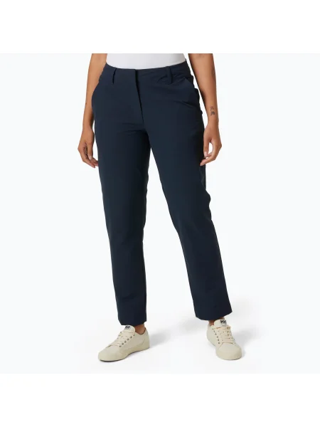 Pantaloni de navigație pentru femei Helly Hansen Quick-Dry navy albastru închis