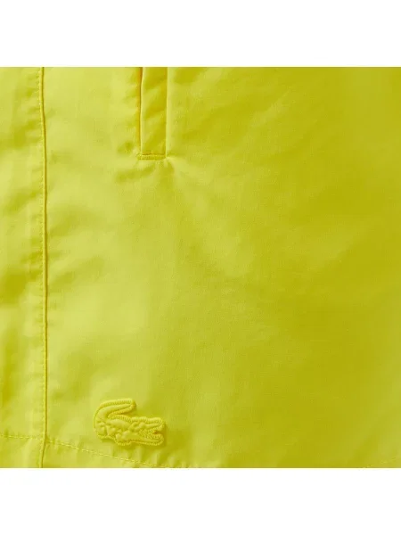 Lacoste Kąpielówki Regular Fit żółte
