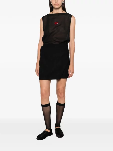 Rochie mini Our Legacy fără mâneci negru
