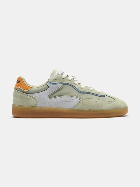 Hoff PARK SAGE GREEN sneakers din piele întoarsă verde