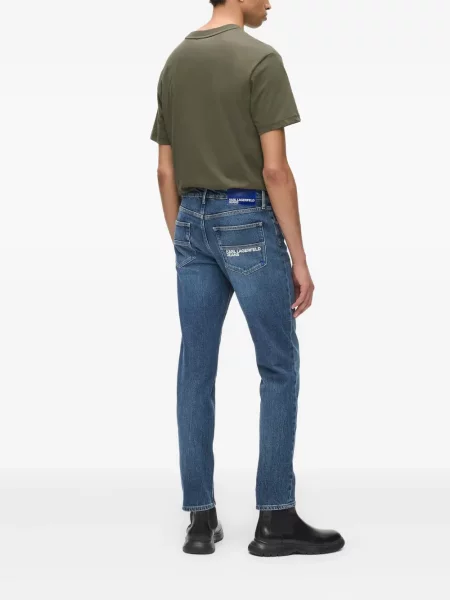 Blugi Karl Lagerfeld Jeans albastru