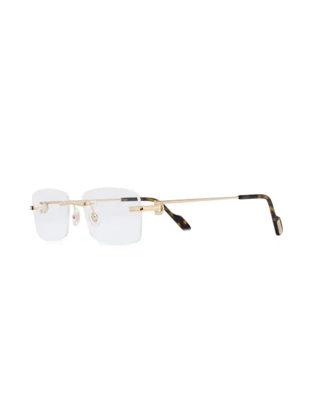 Saulės akiniai Cartier Eyewear balta