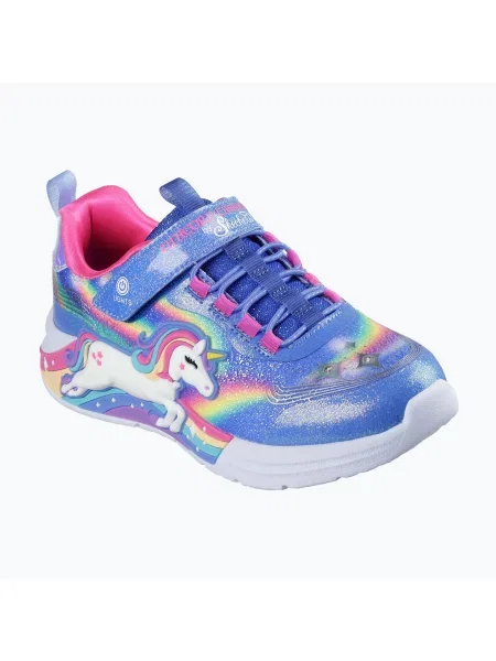 Încălțăminte pentru copii SKECHERS Unicorn Chaser blue albastru