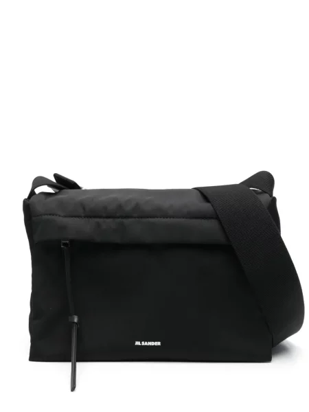 Geantă crossbody Jil Sander negru