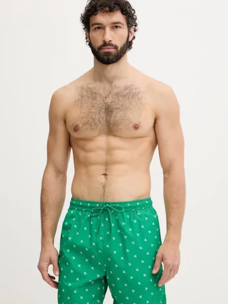 Calvin Klein szorty kąpielowe zielone