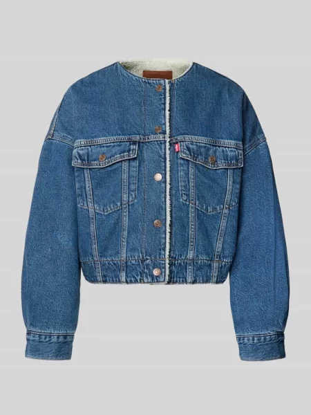 Kurtka jeansowa o kroju relaxed fit z czystej bawełny Levi's® 300 niebieska