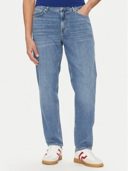 Tommy Hilfiger Blugi Harlem Tapered Fit albastru