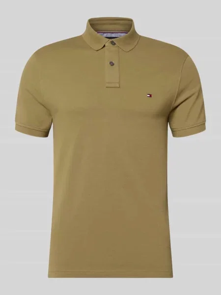 Koszulka polo o kroju regular fit z mieszanki bawełny Tommy Hilfiger