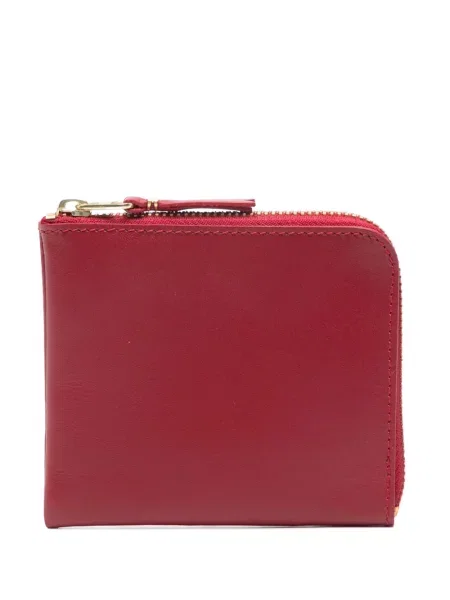 Portofel Comme Des Garçons Wallet din piele roșu