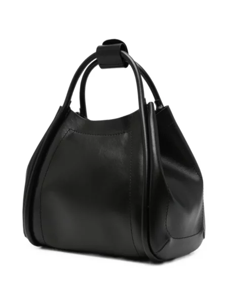 Geantă Max Mara din piele negru